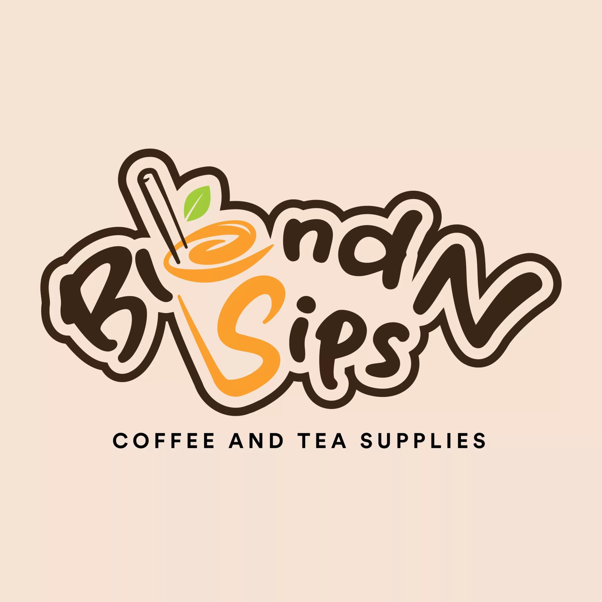 blend n sips logo
